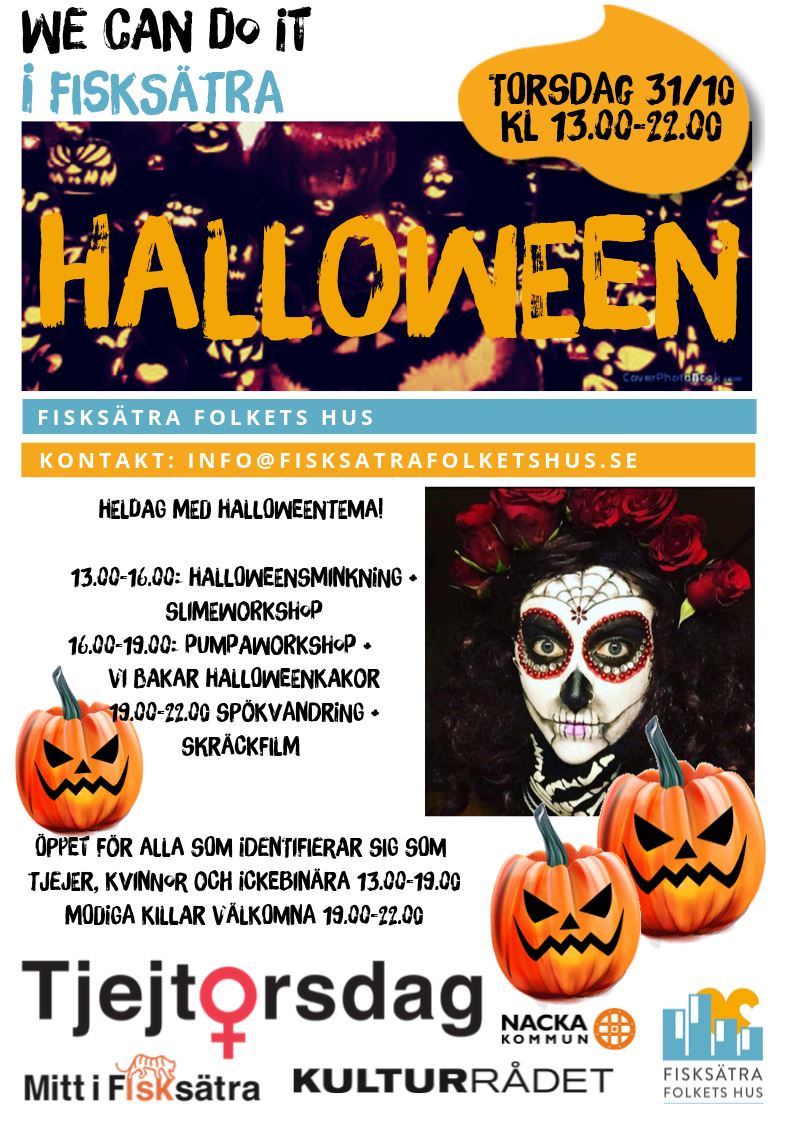 Tjejtorsdag goes Halloweentorsdag! 31 Oktober